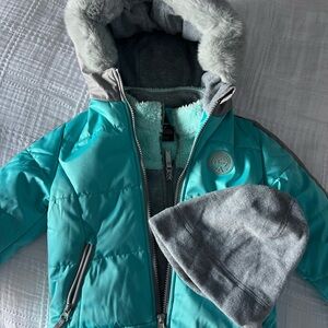 Gerry Weber Teal and Gray Kids' Jacket 3 piece